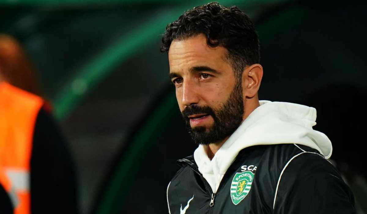 Ruben Amorim saat mendampingi tim Sporting CP