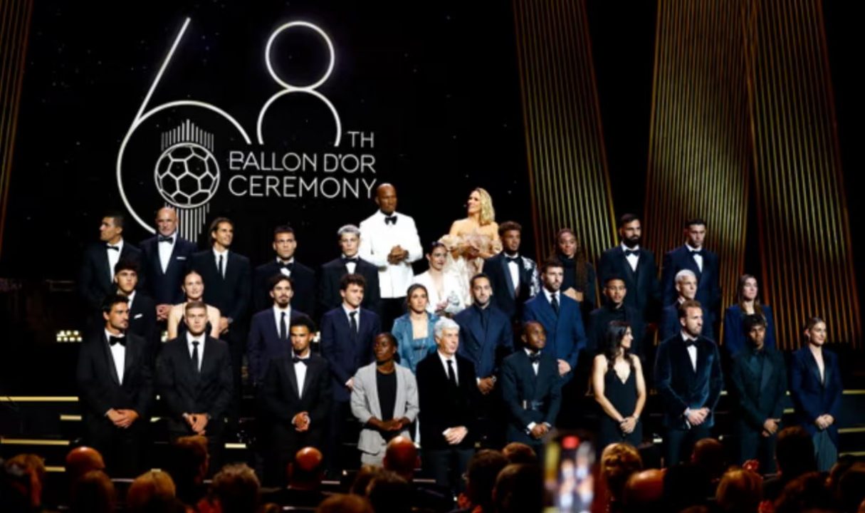 Semua pemenang di Malam penghargaan Ballon d'Or 2024