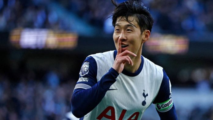 Son Heung-min pemain Tottenham Hotspur