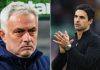 Strategi Mikel Arteta tampak seperti taktik Jose Mourinho