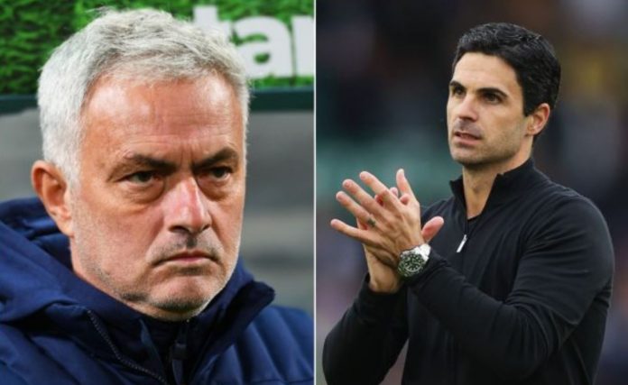 Strategi Mikel Arteta tampak seperti taktik Jose Mourinho