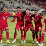 Timnas Indonesia U17 saat menang atas Indonesia pada bulan Agustus 2024