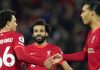 Trio Liverpool Virgil van Dijk, Mohamed Salah, dan Trent Alexander-Arnold