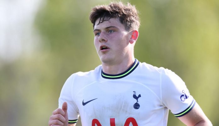 Will Lankshear bintang muda Tottenham Hotspur