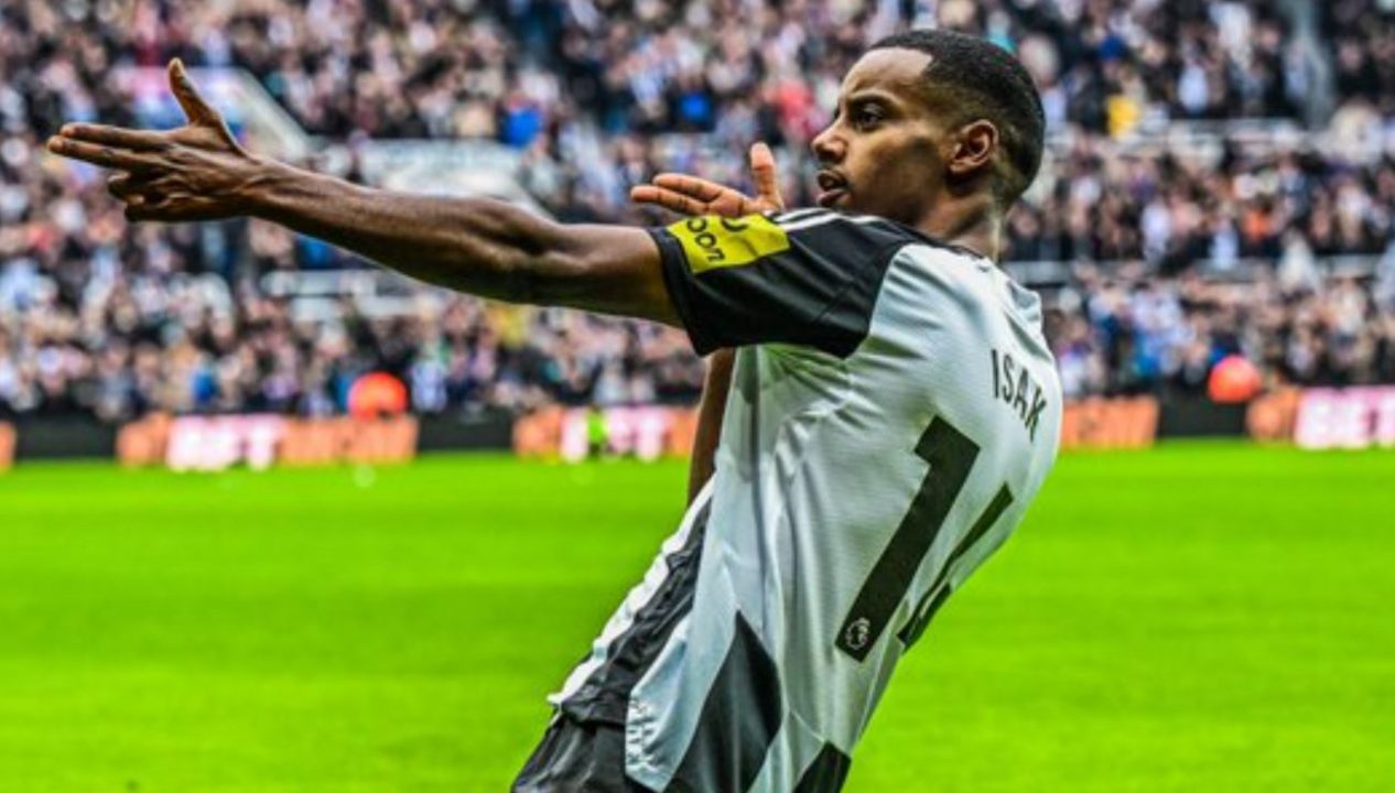 Alexander Isak cetak gol penentu kemenangan Newcastle United vs Arsenal di Liga Inggris