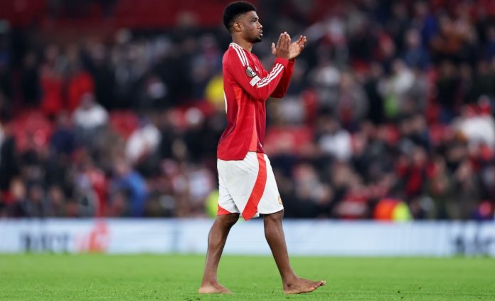 Amad Diallo bintang Manchester United