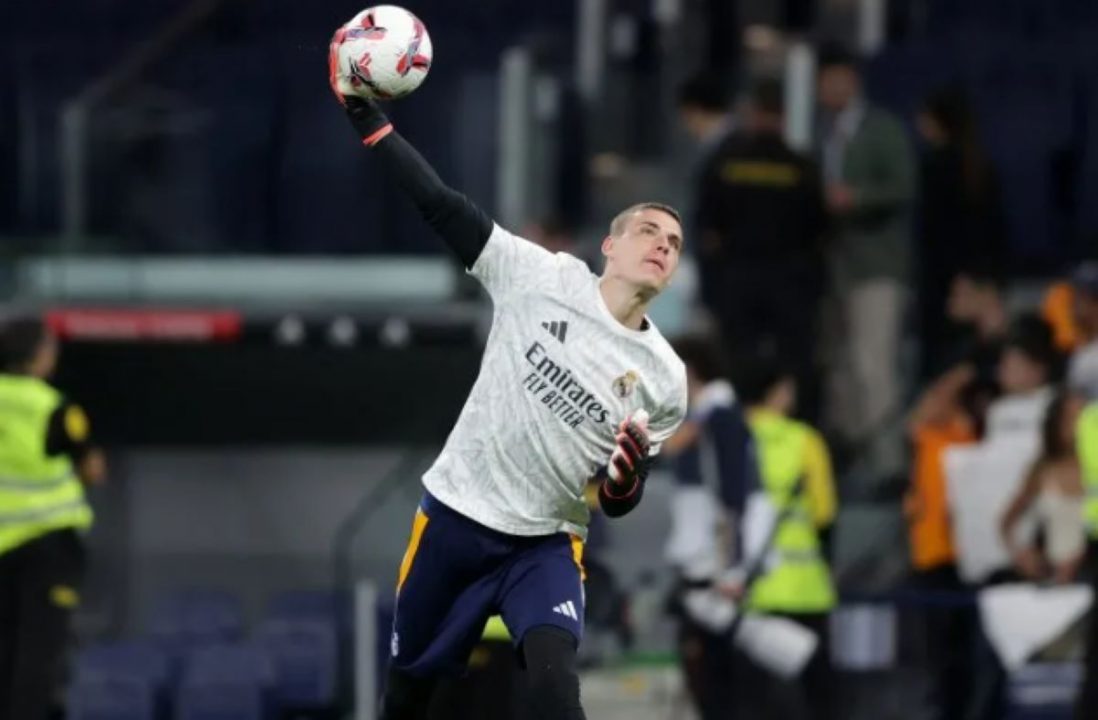 Andriy Lunin Bakal Gantikan Courtois Saat Real Madrid Tandang ke Lille