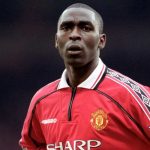 Andy Cole saat masih aktif bermain untuk Manchester United