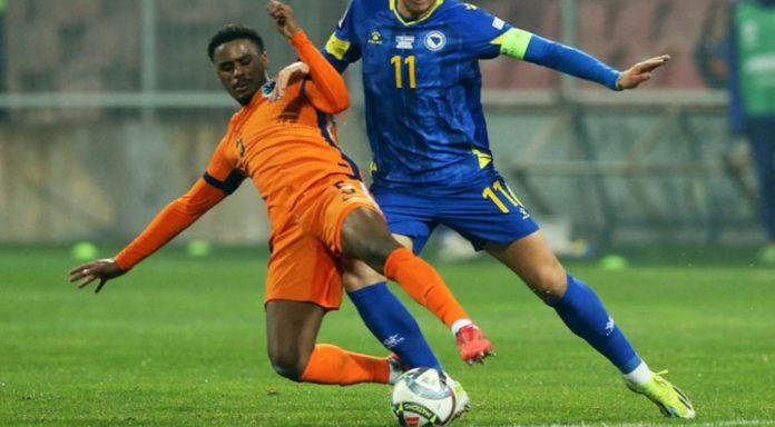 Bosnia Tahan Imbang Belanda di UEFA Nations League