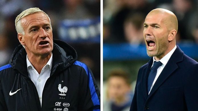 Didier Deschamps dan Zinedine Zidane