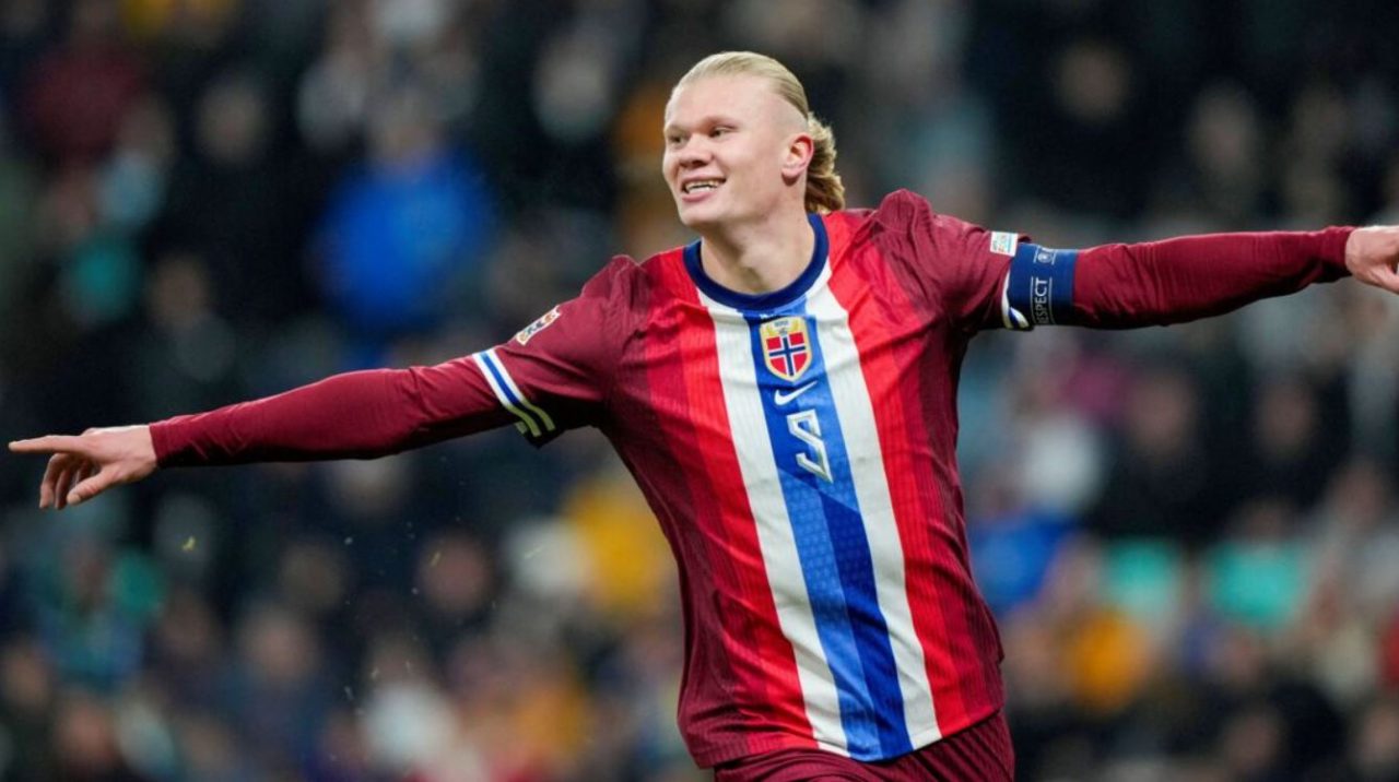 Erling Haaland pemain sepak bola Norwegia