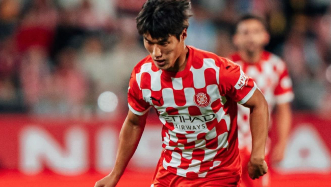 Kim Min-su bintang muda Girona calon penerus Lee Kang-in