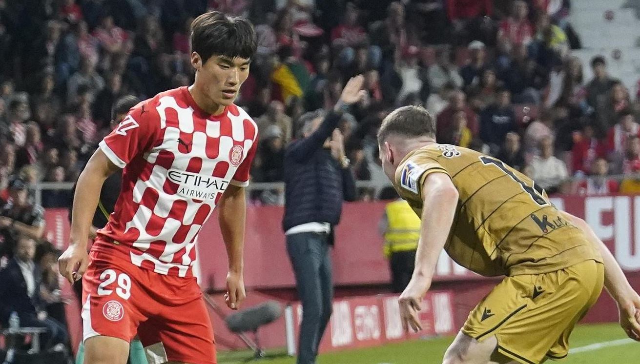 Kim Min-su bintang muda Girona