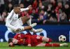 Kylian Mbappe di Laga Liverpool vs Real Madrid di Liga Champions