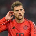 Leon Goretzka menyentuh telinga di laga Bayern vs Union Berling