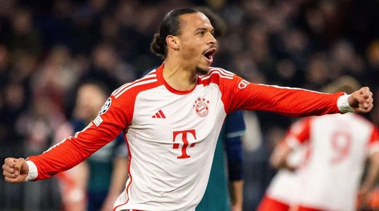 Leroy Sane pemain Bayern Munchen