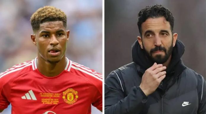 Marcus Rashford puji pelatih baru Manchester United Ruben Amorim