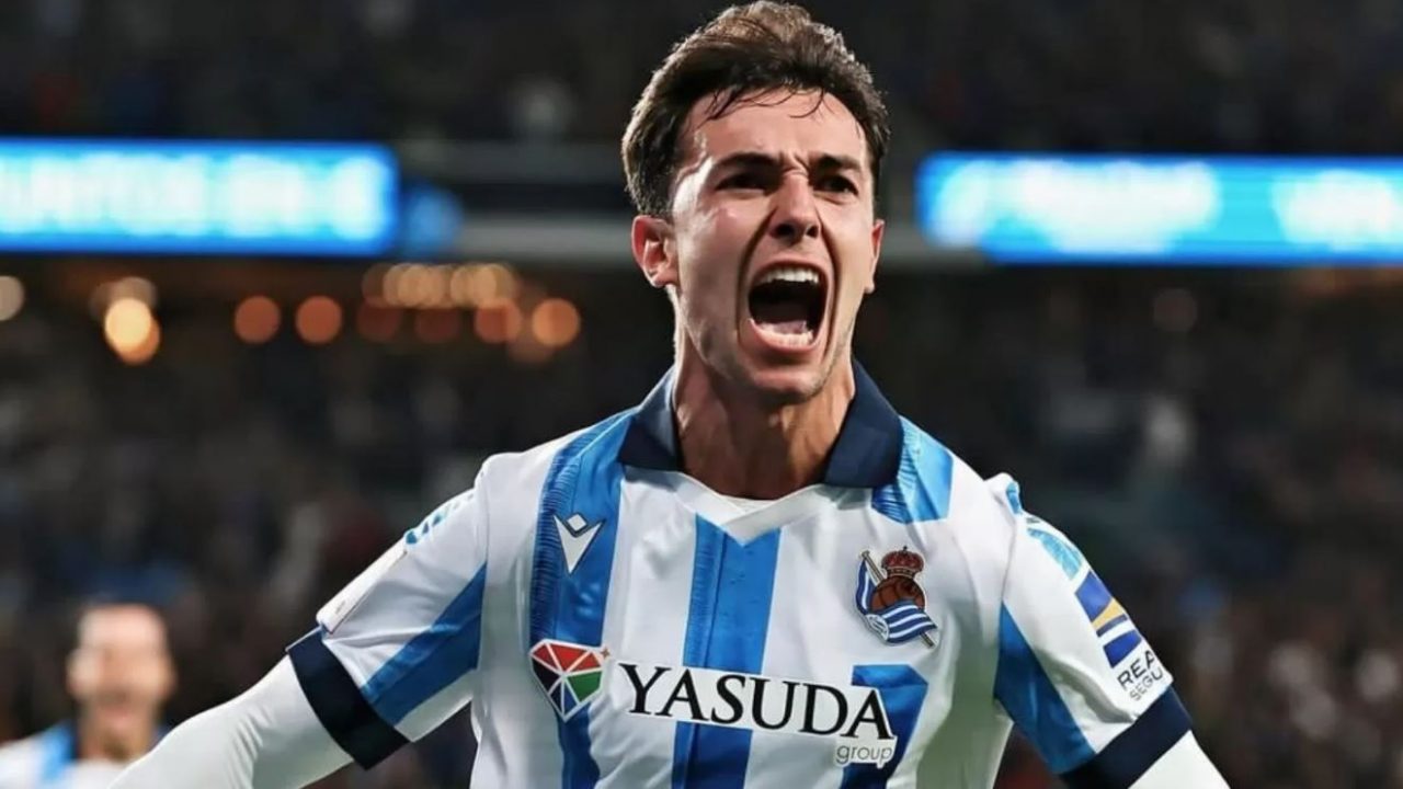 Martin Zubimendi pemain Real Sociedad