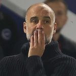 Pep Guardiola di laga Manchester City kontra Brighton