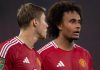 Rasmus Hojlund dan Joshua Zirkzee pemain Manchester United