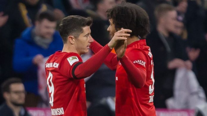 Robert Lewandowski dan Joshua Zirkzee