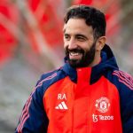 Ruben Amorim di sesi latihan Manchester United