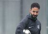 Ruben Amorim di sesi latihan tim Sporting CP