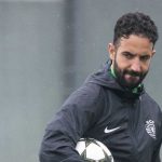 Ruben Amorim di sesi latihan tim Sporting CP