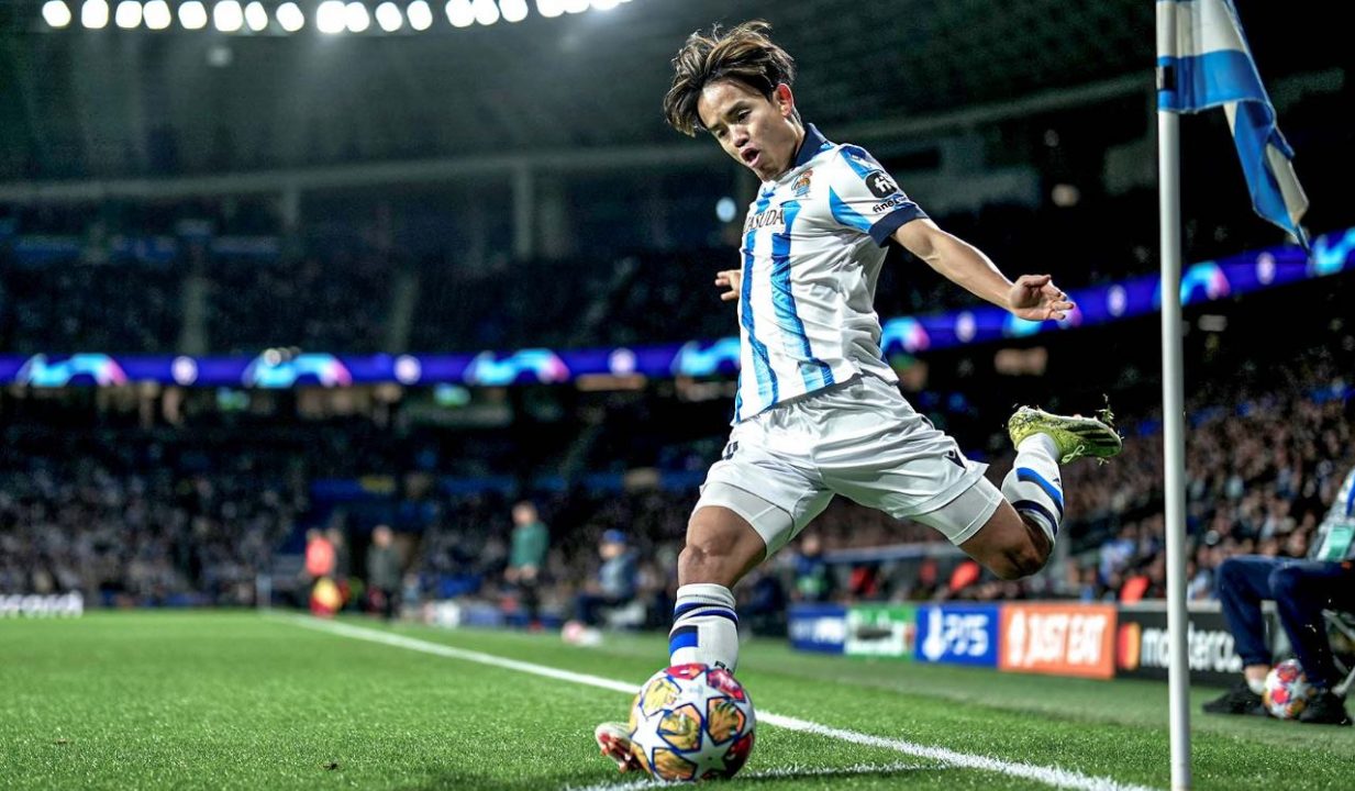 Takefusa Kubo pemain sepak bola Real Sociedad