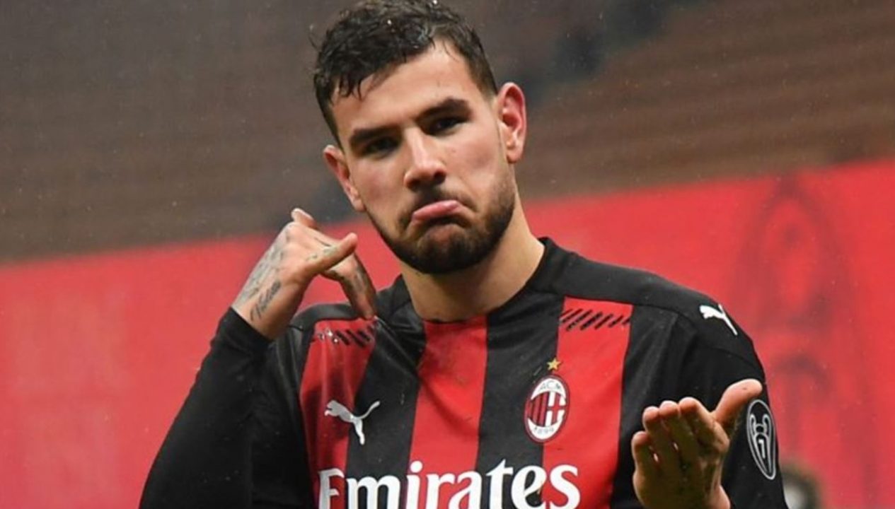 Theo Hernandez pemain sepak bola AC Milan