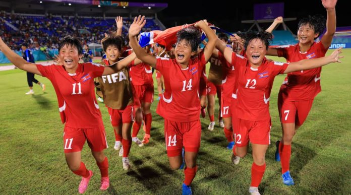 Timnas Wanita Korea Utara Juara Piala Dunia U17 Wanita