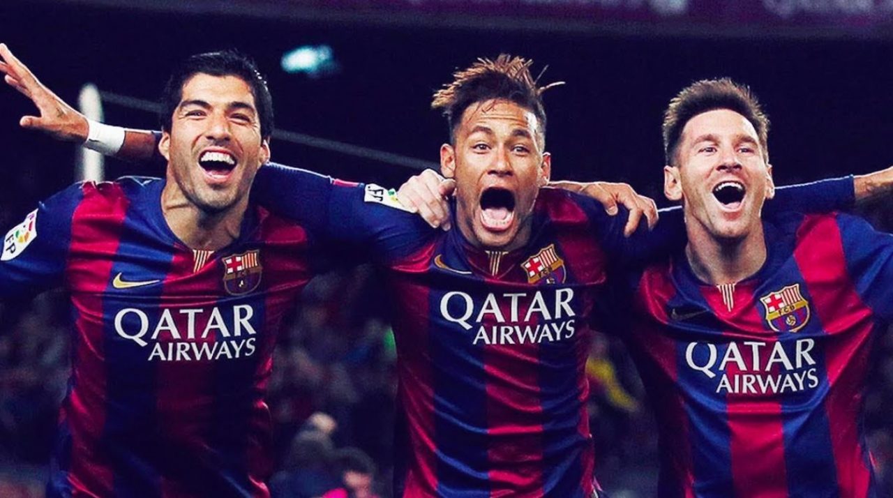 Trio MSN - Lionel Messi, Neymar dan Luis Suarez