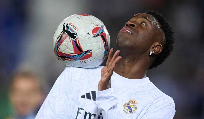 Vinicius Junior absen kontra Liverpool karena cedera