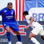 Aksi Arema FC saat menang atas Persita Tangerang di pekan ke-12 Liga 1