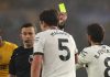 Bruno Fernandes diganjar kartu kuning