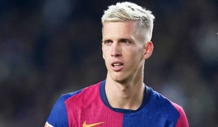 Dani Olmo di pertandingan kontra Leganes