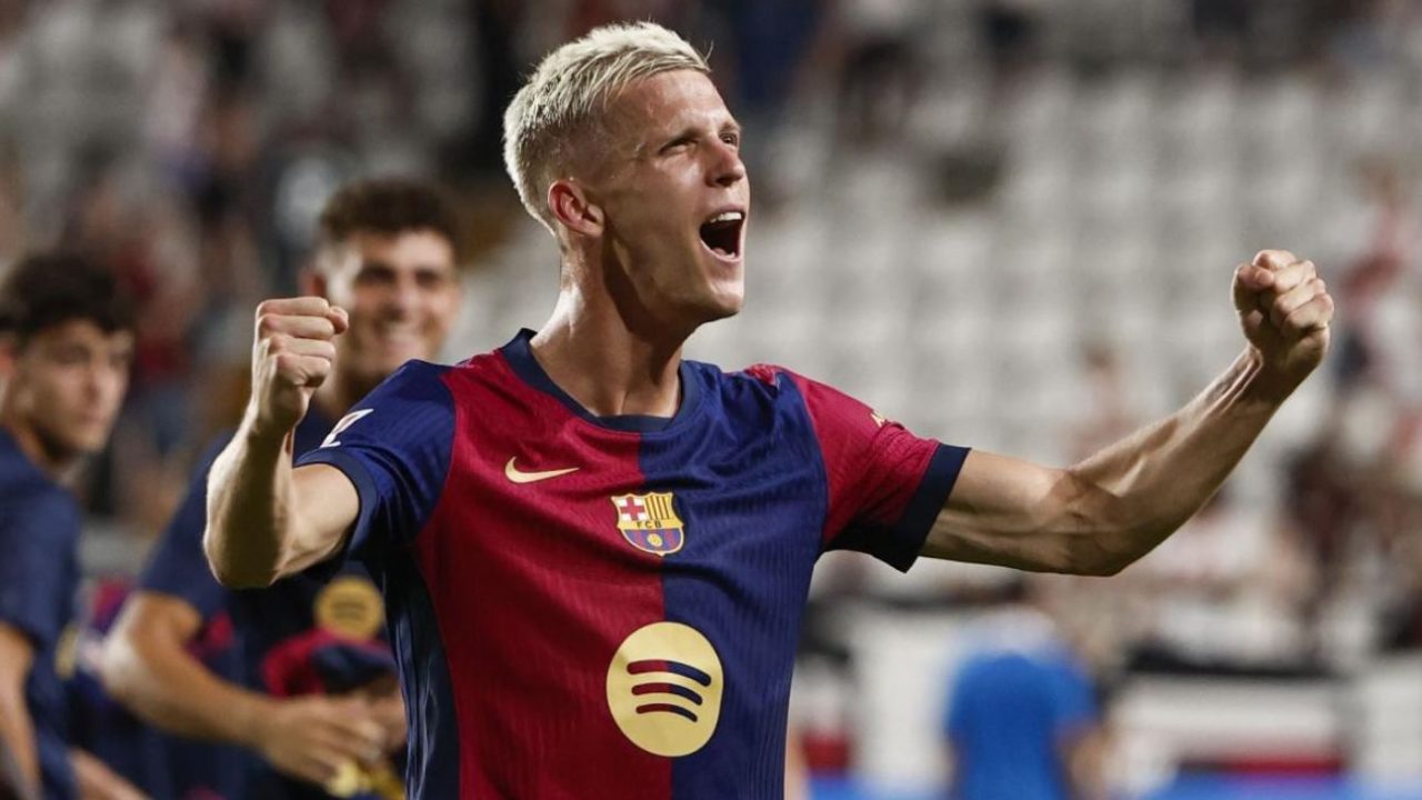 Dani Olmo pemain Barcelona jadi rebutan Arsenal dan Manchester City