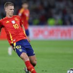 Dani Olmo saat beraksi untuk Timnas Spanyol
