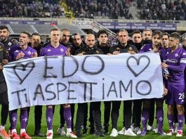 Edoardo Bove pemain Fiorentina kini dilarang bermain di Serie A