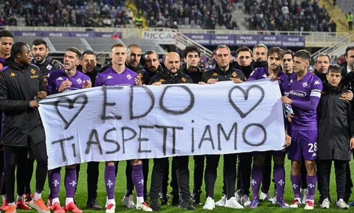 Edoardo Bove pemain Fiorentina kini dilarang bermain di Serie A