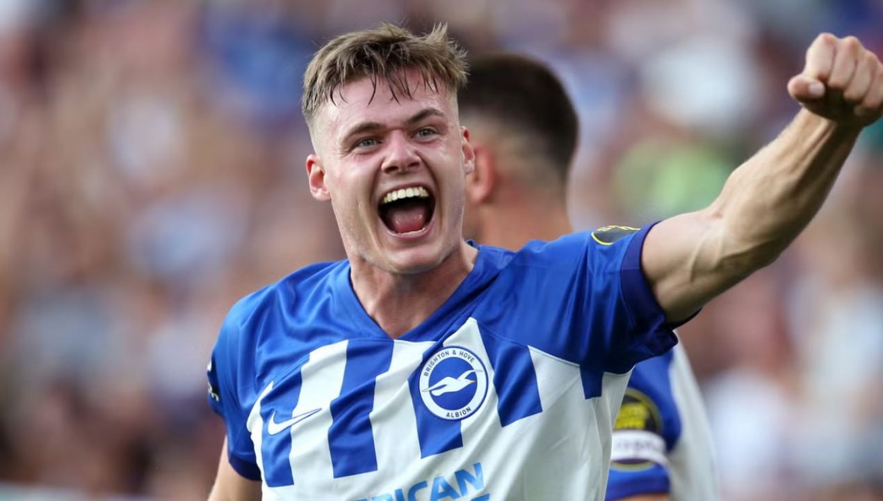 Fulham incar transfer Evan Ferguson pemain sepak bola Brighton