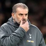 Gestur Ange Postecoglou di laga kontra Liverpool