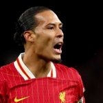 Gestur Virgil van Dijk di laga kontra Tottenham