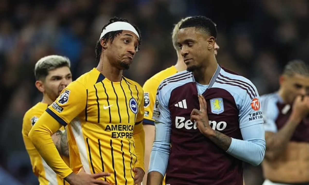 Hasil Aston Villa vs Brighton - Liga Inggris