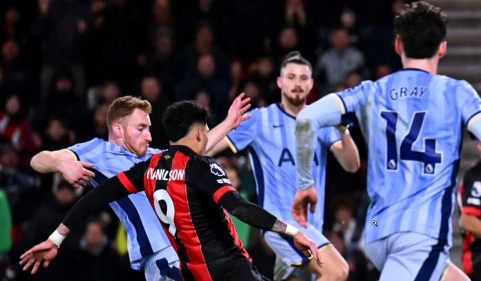 Hasil Bournemouth vs Tottenham Hotspur