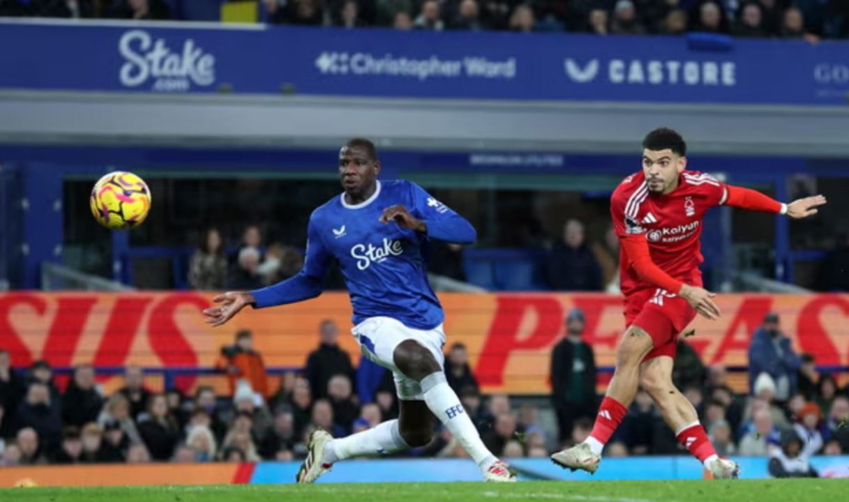 Hasil Everton vs Nottingham Forest - Liga Inggris