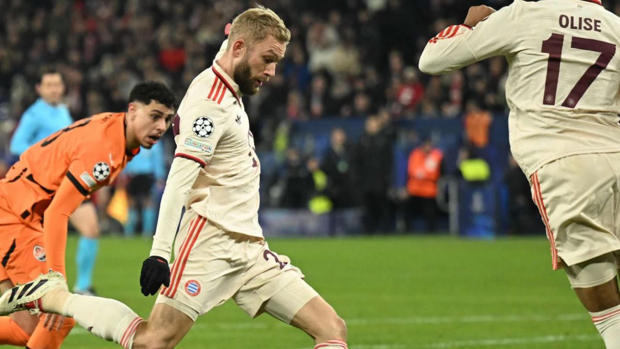 Hasil Shakhtar Donetsk vs Bayern Munchen di Liga Champions - Konrad Laimer cetak gol balasan