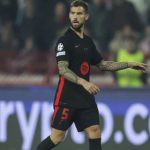 Inigo Martinez dalam sebuah laga yang dilakoni Barcelona