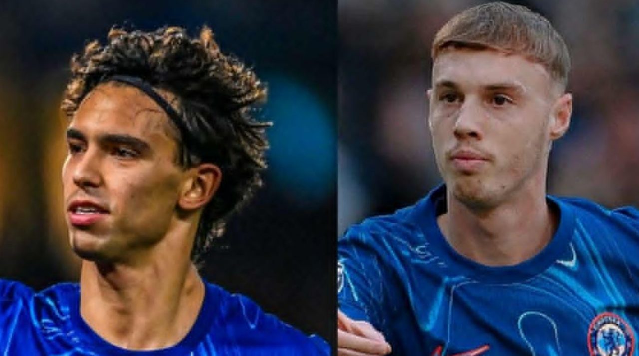 Joao Felix dan Cole Palmer pemain sepak bola Chelsea