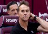 Julen Lopetegui pelatih West Ham ribut dengan Jean Clair Todibo